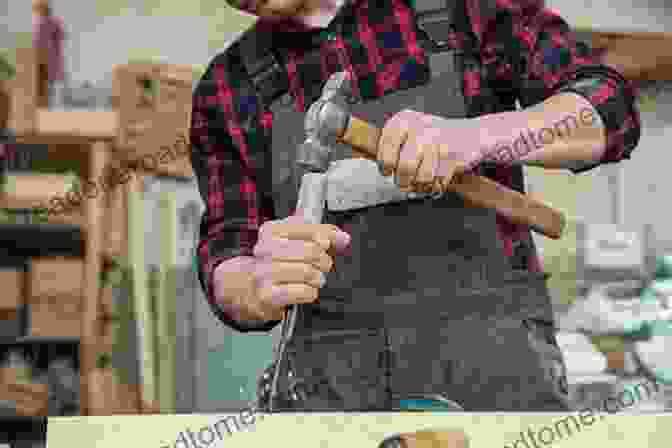 A Carpenter Using A Chisel And Mallet To Shape A Piece Of Wood THE EASY POTTERY TECHNIQUES: Most Widely Practiced Crafts The Skills Techniques And Natural Materials For Pottery