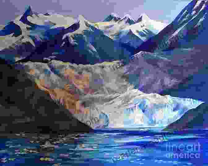 A Child's Painting Of A Glacier In Alaska Alaska: A Children S With Pictures And Facts Of Alaska