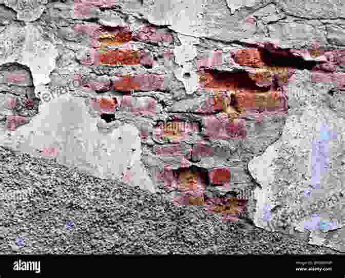 A Close Up Of A Decaying Wall, Showcasing The Intricate Patterns Of Peeling Paint And Crumbling Plaster. Lost Texas: Photographs Of Forgotten Buildings (Clayton Wheat Williams Texas Life 17)