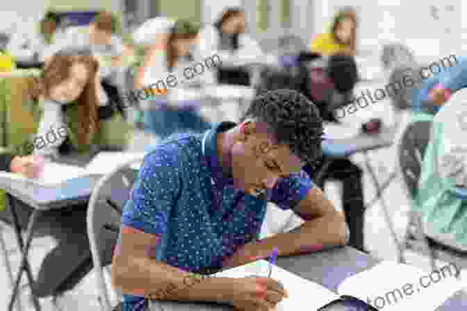 A Focused Student Immersed In Prayer At Their Desk, Seeking Divine Guidance For Academic Success. Prayer For Students : You Are Precious