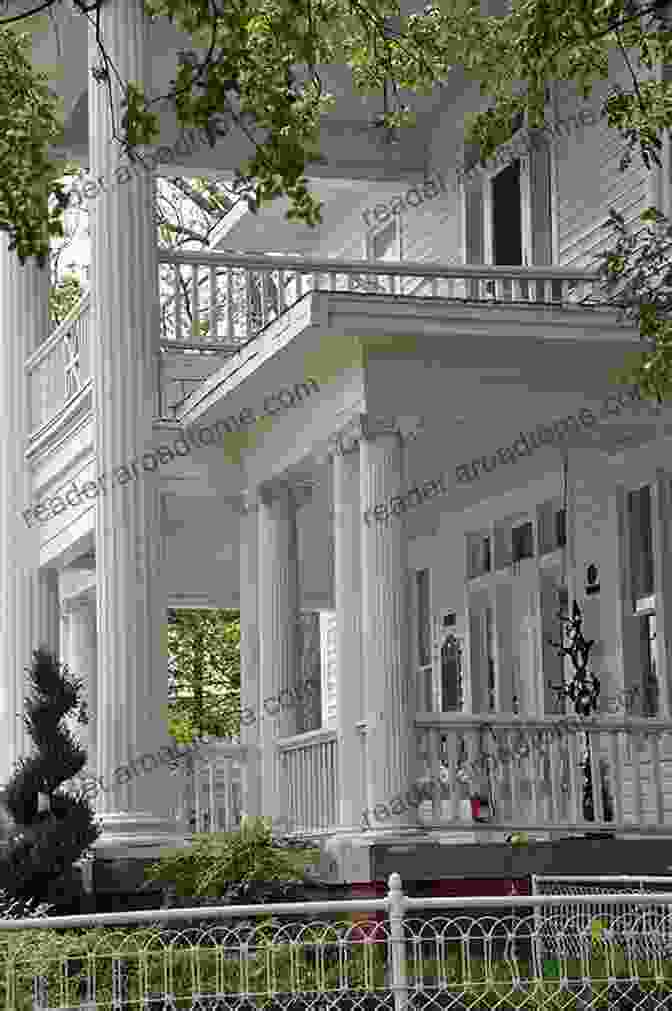 A Grand Southern Mansion With White Columns And A Sweeping Porch Enduring Southern Homes