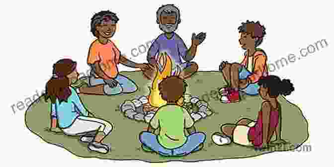 A Group Of Aboriginal People Sitting Around A Campfire Practicing Primitive: A Handbook Of Aboriginal Skills