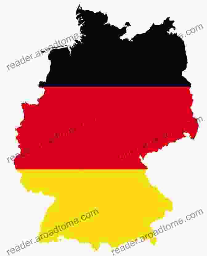 A Map Of Germany With The German Flag Superimposed German Cuisine: Cook Fast And Easy German Meals