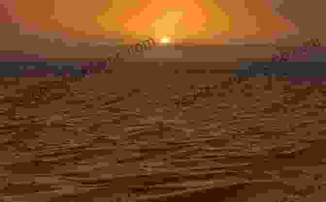 A Mesmerizing Sunset Over The Golden Sands Of The Arabian Desert Western Asia (The Great Canadian Adventure)