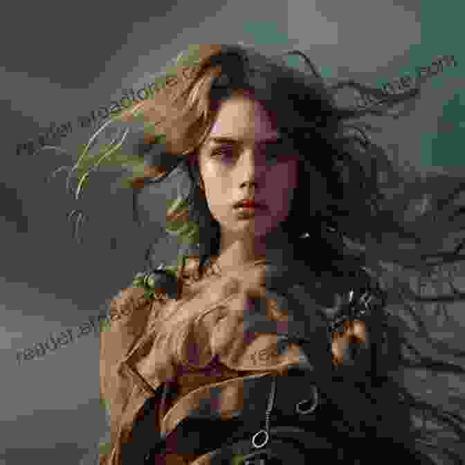 A Painting Depicting The Main Character Of 'The End Of Eddy,' A Young Woman With Windswept Hair And An Enigmatic Expression. The End Of Eddy: A Novel