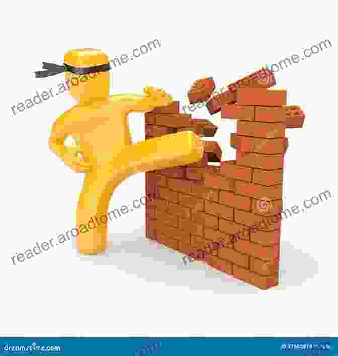 A Person Breaking Through A Wall Of Obstacles, Symbolizing Overcoming Internal Barriers User Empowerment Design: What Is Empowerment Based On?: Empowerment Design Ideas: What Are The Four Elements Of Empowerment?