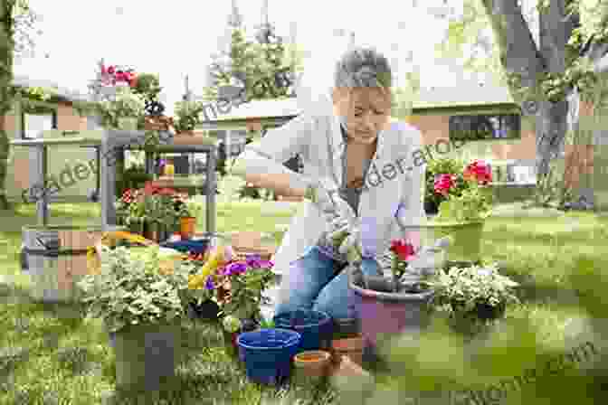 A Person Planting Flowers In A Garden Practical Enquire Within A Practical Work That Will Save Householders And Houseowners Pounds And Pounds Every Year Volume I