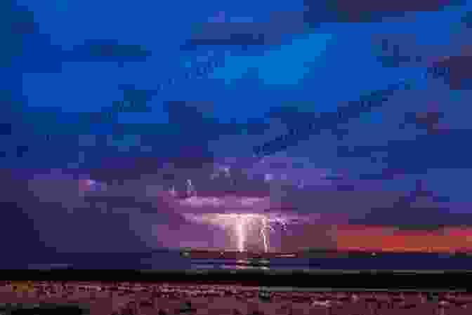 A Photograph Of Terry B. Smith, The Lightning Photographer, Standing In The Field With His Camera, Poised To Capture The Perfect Shot Of Lightning. Thirty Years Of Lightning Photography In Southern Arizona