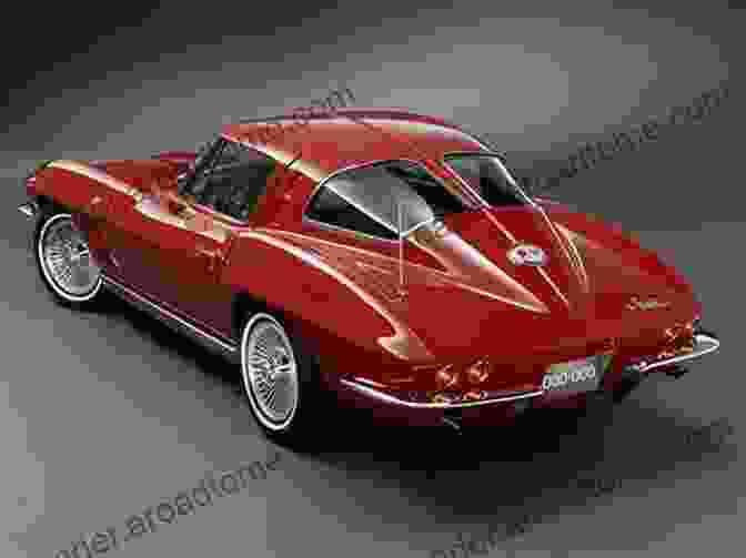 A Sleek Red Corvette C2 Sting Ray Parked On A Beach, With The Ocean And Palm Trees In The Background. Corvette C2 Sting Ray 1963 1967: The Essential Buyer S Guide (Essential Buyer S Guide Series)