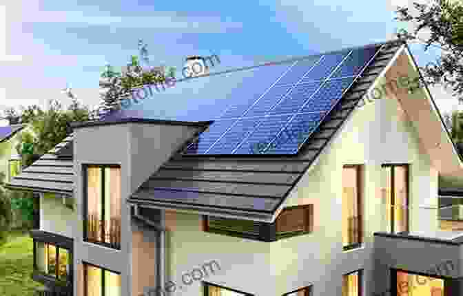 A Solar Panel System On A Residential Roof, Representing Energy Independence DIY Solar Charger For Electric Car: Learn To Install Own Solar Panel Charger To Power Your Car: (Energy Independence Lower Bills Off Grid Living) (Self Reliance Solar Energy 2)