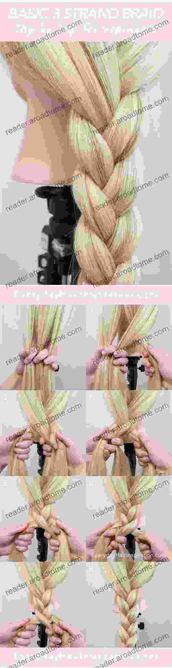 A Step By Step Demonstration Of A Three Strand Braid HOW TO BRAID HAIR: Hair Braiding Techniques For Absolute Beginners