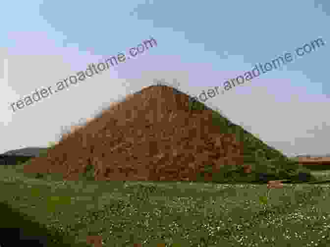 A Tumulus, An Earthen Mound, Stands In The Basque Country. The Megalithic Culture Of The Basque People