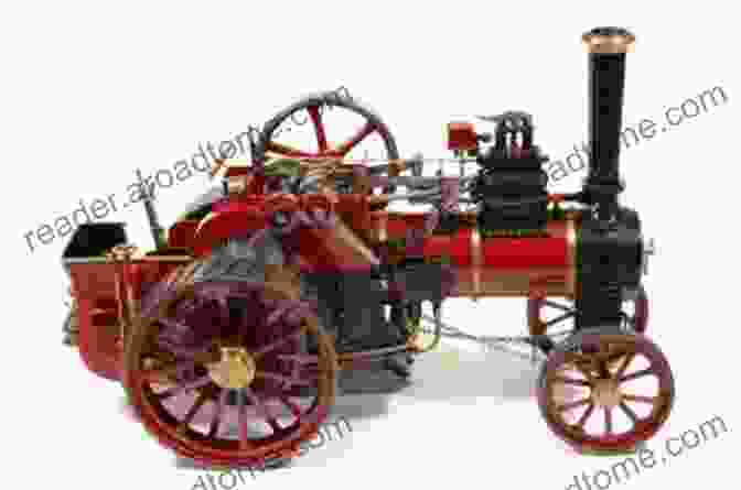 A Vintage Steam Engine, Showcasing The Intricate Machinery And Gleaming Metal Components That Characterized The Technology Of The Steam Age. Steam Age Machines