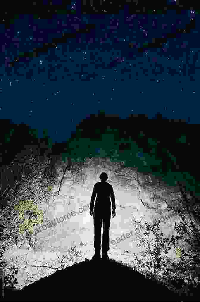 A Writer Gazing Up At The Stars, Seeking Inspiration E Creation And Publishing : By