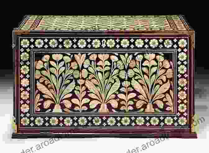 An Ancient Wooden Chest Inlaid With Intricate Carvings The Katha Chest