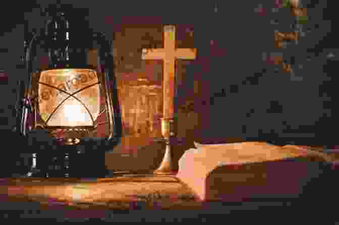 An Open Bible Resting On A Wooden Table With A Candle And A Crucifix In The Background L O L : Little Old Ladies: Tales From The Little Green Church (The Little Green Church Stories)