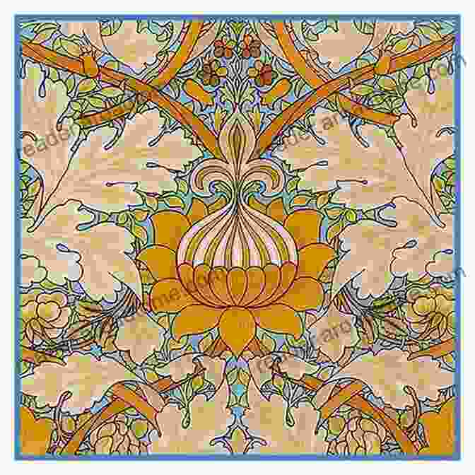 Art Nouveau Floral Pattern Le Japon Artistique: Japanese Floral Pattern Design In The Art Nouveau Era