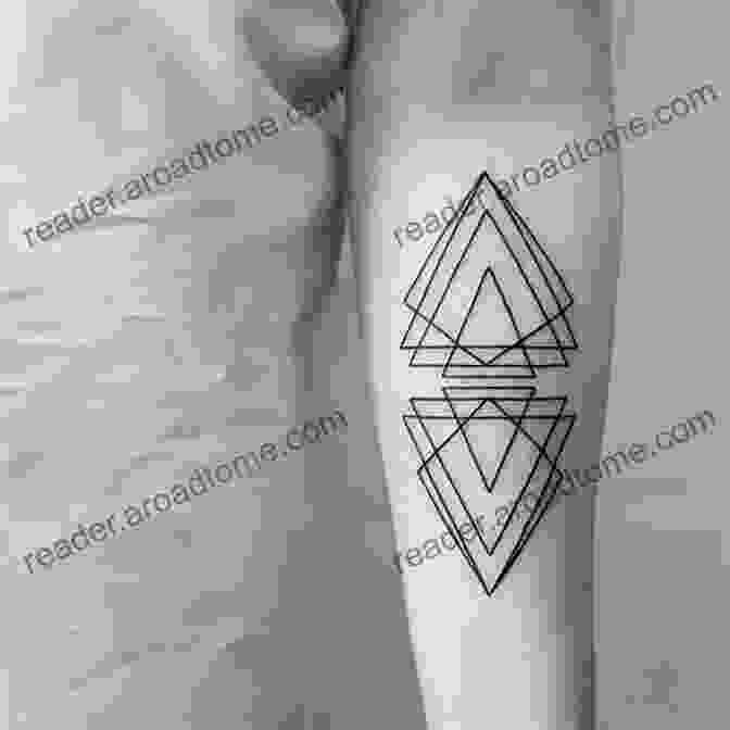 Artist's Hand Tattooing Precise Geometric Lines Geometric Tattoos: Weird Geometric Tattoos To Ink