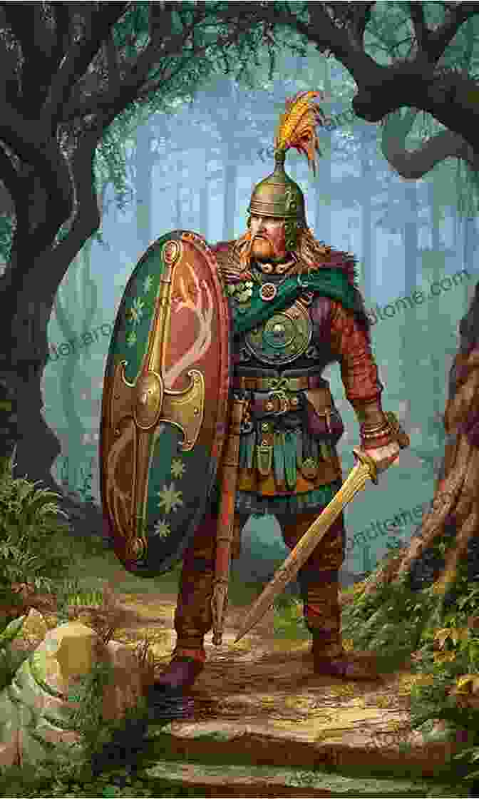 Artistic Depiction Of A Celtic Warrior The History Of Wales: From Constantine Death To Arthur Birth