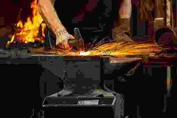 Blacksmiths Working At An Iron Forge The Old Industries Of Dean