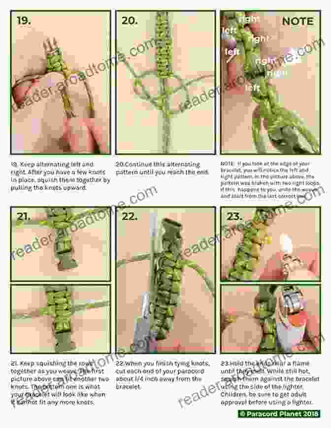 Cobra Stitch Bracelet Paracord Bracelet Instructions: Popular Bracelets Explained