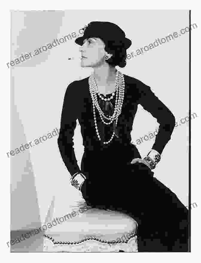 Coco Chanel In A Black And White Photograph Purely Real Coco: Coco Chanel A Life In Short (she Rebels 2)