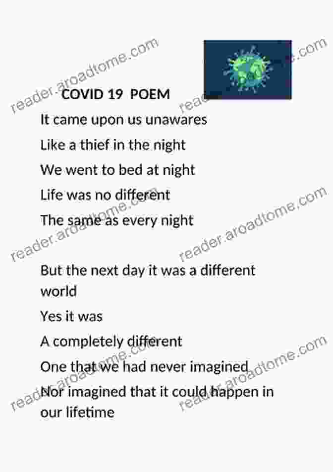 Cover Of Poems From The Pandemic (COVID 19)