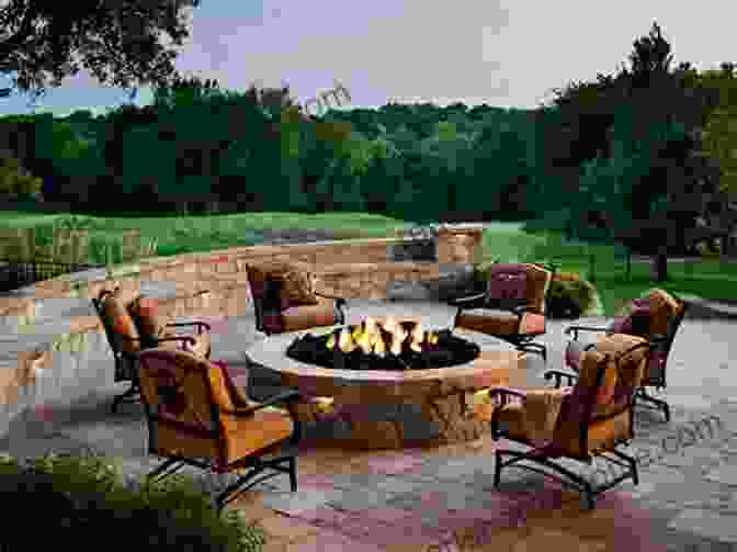 Cozy Outdoor Living Space With Fire Pit Backyard And Garden Design Idea: Clever Ways To Make The Most Of Your Pool Area