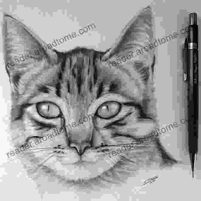 Example Of A Realistic Cat Drawing How To Draw Cute Cats: Learn To Draw Kawaii Kitties 30 Designs Step By Step For Kids Teens And Adults