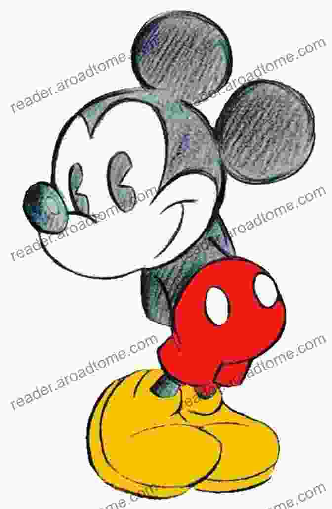 Exclusive Sketch Of Mickey Mouse From The DreamWorks Summer 1980 DreamWorks Magazine, Showcasing The Early Evolution Of The Beloved Character Dreamworks 1:2: Summer 1980 (Dreamworks Magazine 1)