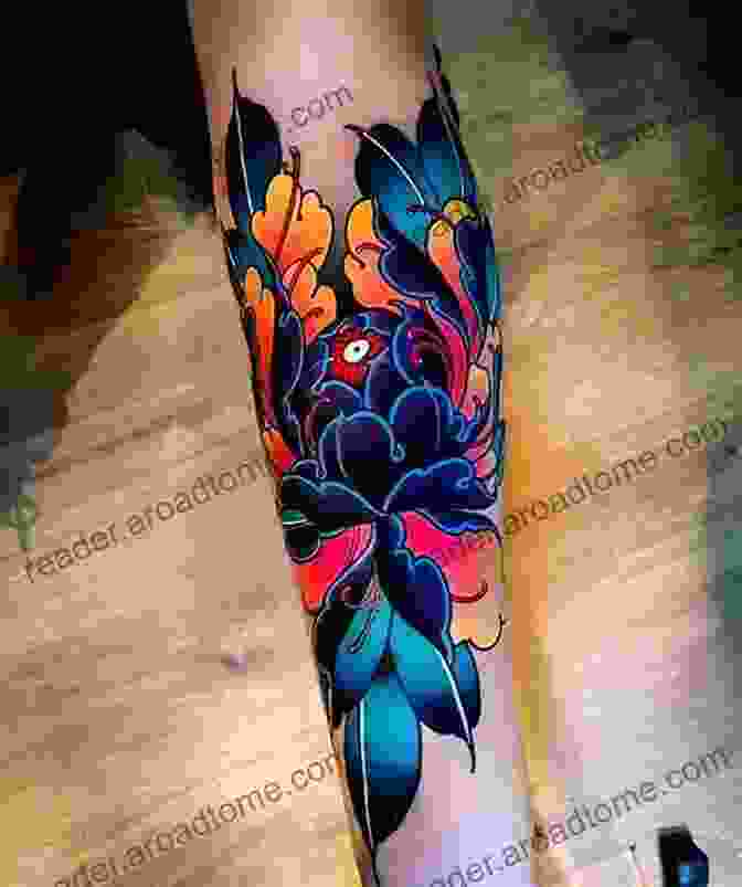 Full Bleed Tattoo Art Cover Featuring Bold, Vibrant Tattoos That Extend To The Edges Of The Skin, Creating A Captivating Visual Effect Full Bleed Tattoo Art