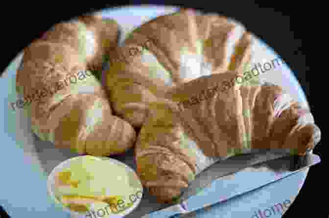 Golden And Flaky Croissant Authentic French Cooking: Enjoying Your Delicious And Quick French Meals