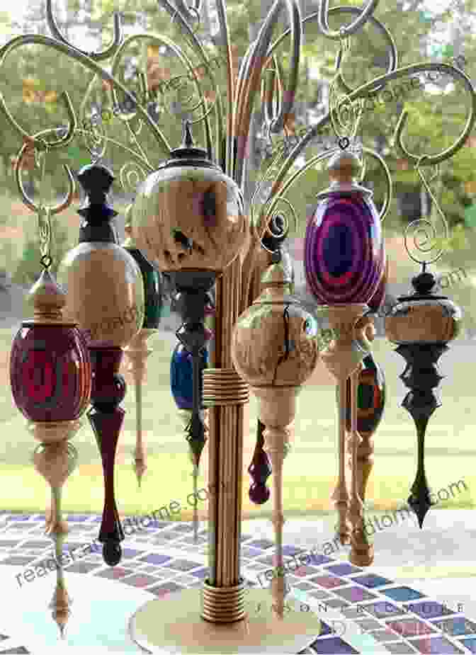 Image Of A Beautifully Turned Holiday Ornament Turning Holiday Ornaments (ELEMENTS OF WOODTURNING)