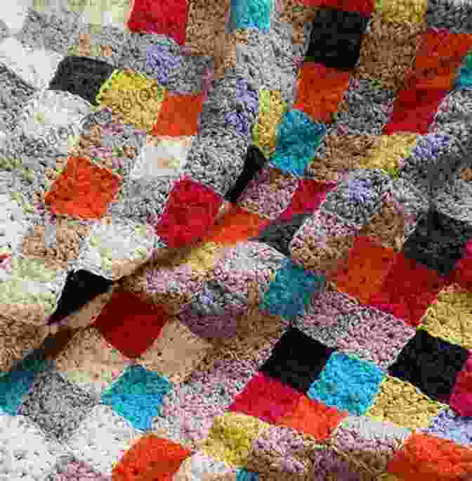 Image Of A Cozy Granny Square Afghan Blanket Granny Square Afghans 3 Beginner And Intermediate Patterns For Afghan Lovers (Donna S Granny Square Patterns)