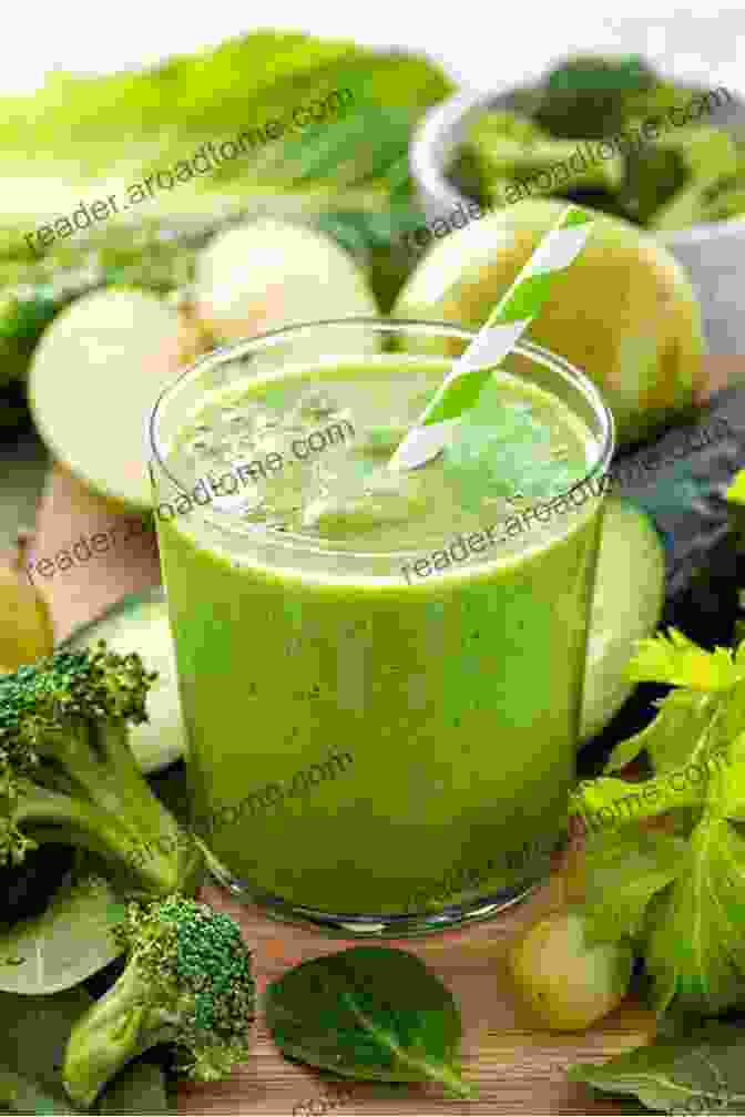 Image Of A Green Smoothie With Leafy Greens, Fruit, And Ginger Green Smoothie: The Best Green Smoothies For Beginners That Cleanse Detox And Help You Lose Weight (green Smoothie Cleanse Green Smoothie Recipe Green Smoothie Guide Green Smoothies)