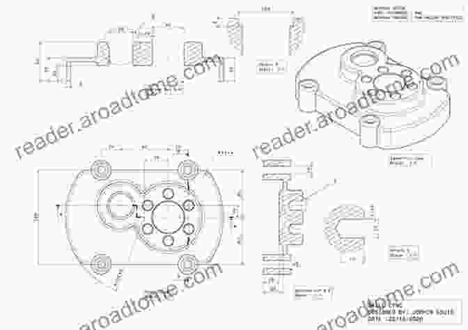 Image Of A Technical Drawing Created In Catia V5 CATIA V5 Tips And Tricks