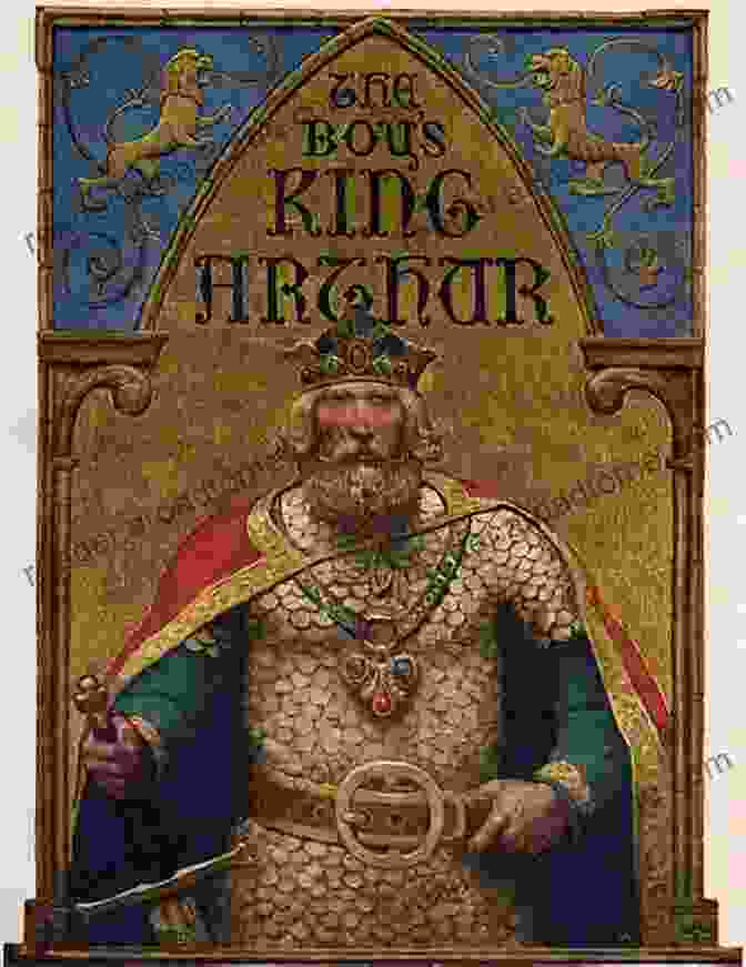 Image Of King Arthur, Legendary Ruler Of The Britons The History Of Wales: From Constantine Death To Arthur Birth