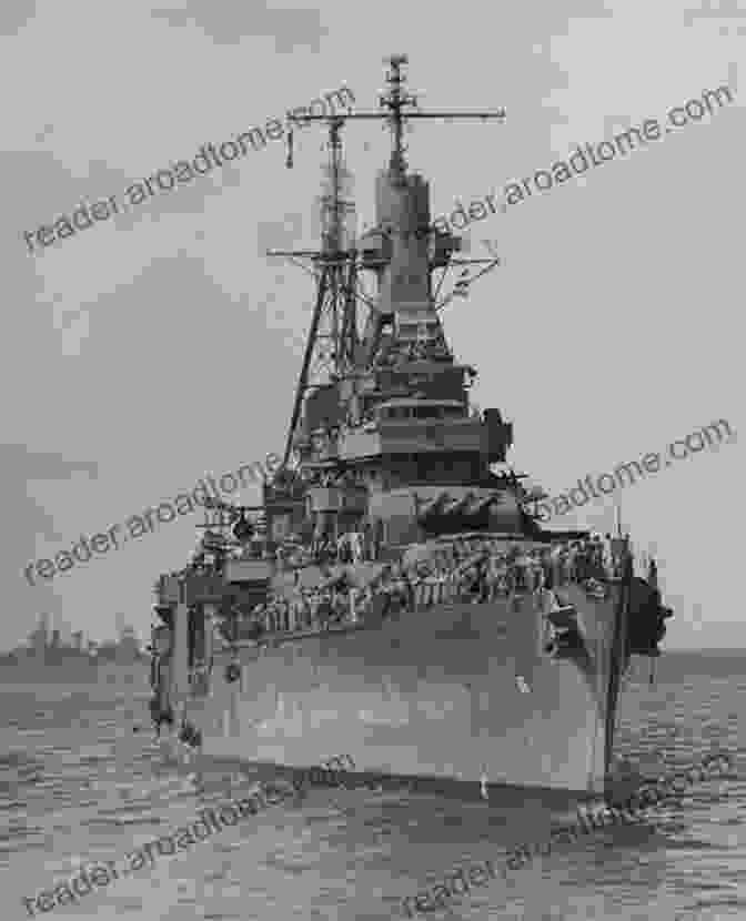 Image Of The USS Indianapolis Sailing Through The Pacific Ocean Jumbo: The Secret Vessel Built To Hold An Atomic Bomb