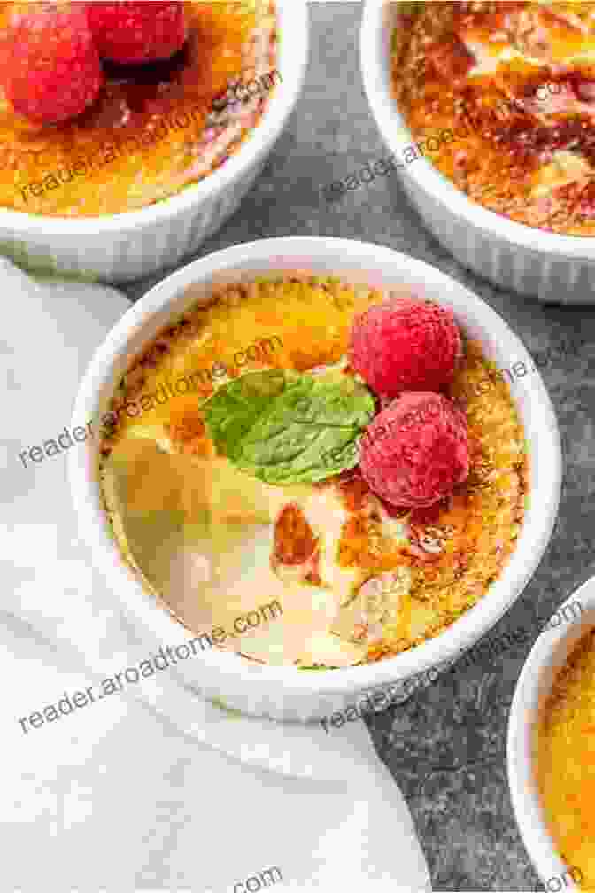 Indulge In A Delectable Creme Brulee, Made Perfectly At Home With The Guidance Of 'French Bakery In Your Kitchen'. French Bakery In Your Kitchen: A Complete Guide For Making A Perfect French Pastry