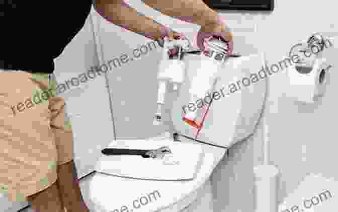 Person Fixing A Toilet PLUMBING FOR BEGINNERS: BEGINNERS GUIDEBOOK TO PLUMBING