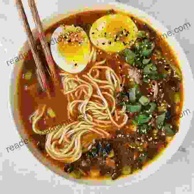 Ramen (Japanese Noodle Soup) Food Around The World: Best Five Recipes Of France Japan Italy With Nutrition Facts