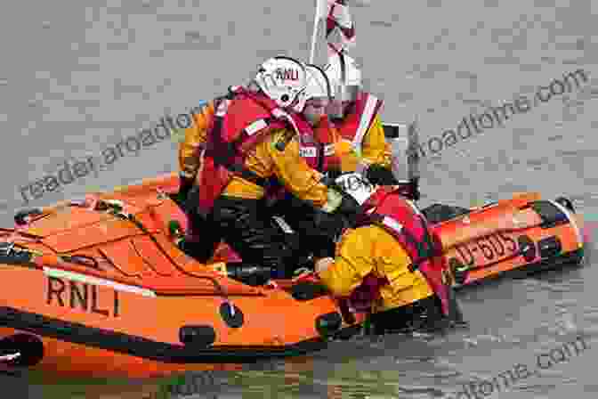 RNLI Rescue Crew In Action Saviour At The Ocean: Praiseworthy Efforts Of RNLI Over A Long Time: Britain S Coasts