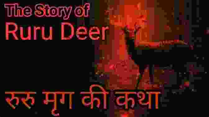 Ruru Deer Standing Amidst A Lush Forest, Its Eyes Radiating Wisdom And Compassion Story Of Ruru Deer (Ruru Jatak) : (Ruru Jatak) (Sineru On Illustrated Stories Of The Buddha 2)