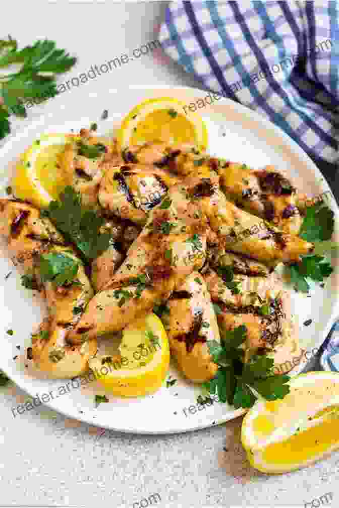 Tender And Juicy Grilled Chicken Marinated In A Zesty Lemon Herb Blend BBQ Recipes For Beginners: Perfect Smoking With Amazing And Irresistible BBQ Recipes: Delicious Bbq Recipes