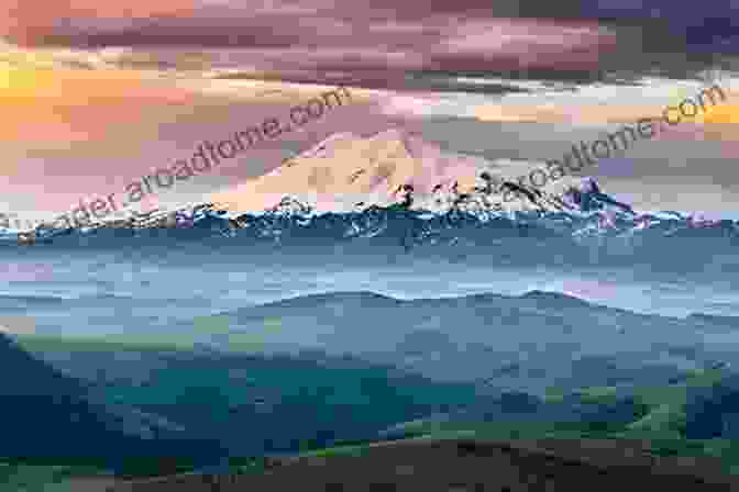 The Majestic Mount Elbrus, The Highest Peak In Europe, Towering Over The Caucasus Mountains Western Asia (The Great Canadian Adventure)