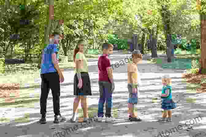 Three Children Standing In A Park, Looking Determined Futureland: Battle For The Park