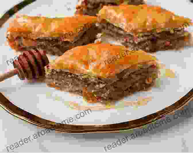 Tray Of Golden Hued Baklava, A Symphony Of Honey And Nuts Pocket Menu Guide: How To Read Popular Foods Of Greece