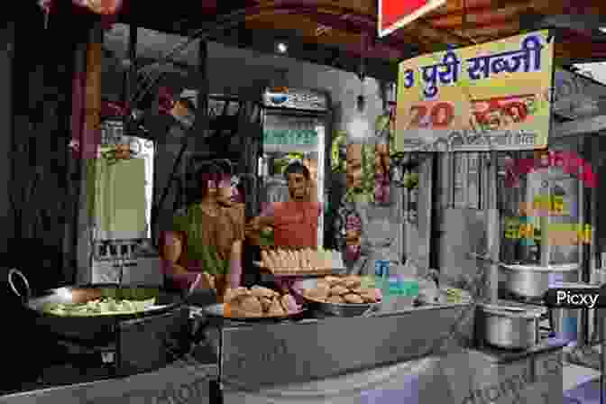 Vibrant Street Food Stalls Offering A Tantalizing Array Of Indian Delicacies New Delhi: New Annotated Edition