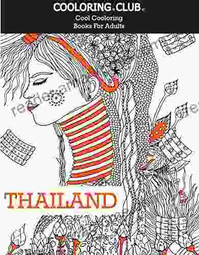 THAILAND ILLUSTRATIONS: 30 ORIGINAL UNIQUE HAND DRAWN COOL ILLUSTRATIONS (Original Patterns Creativity Stress Free 2)