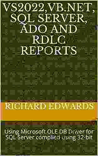 VS2024 VB NET SQL SERVER ADO AND RDLC REPORTS: Using Microsoft OLE DB Driver For SQL Server Complied Using 32 Bit